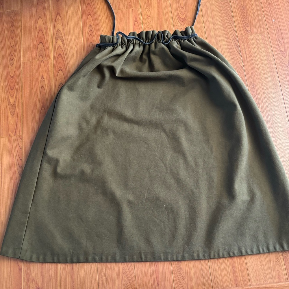 Nanushka Army Green Skirt - Picture 8 of 8